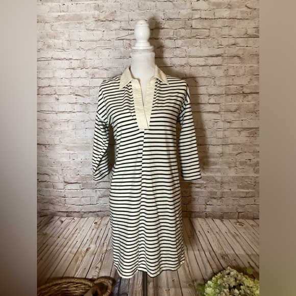 Tuckernuck Ashton stripped shirtdress - Picture 6 of 8